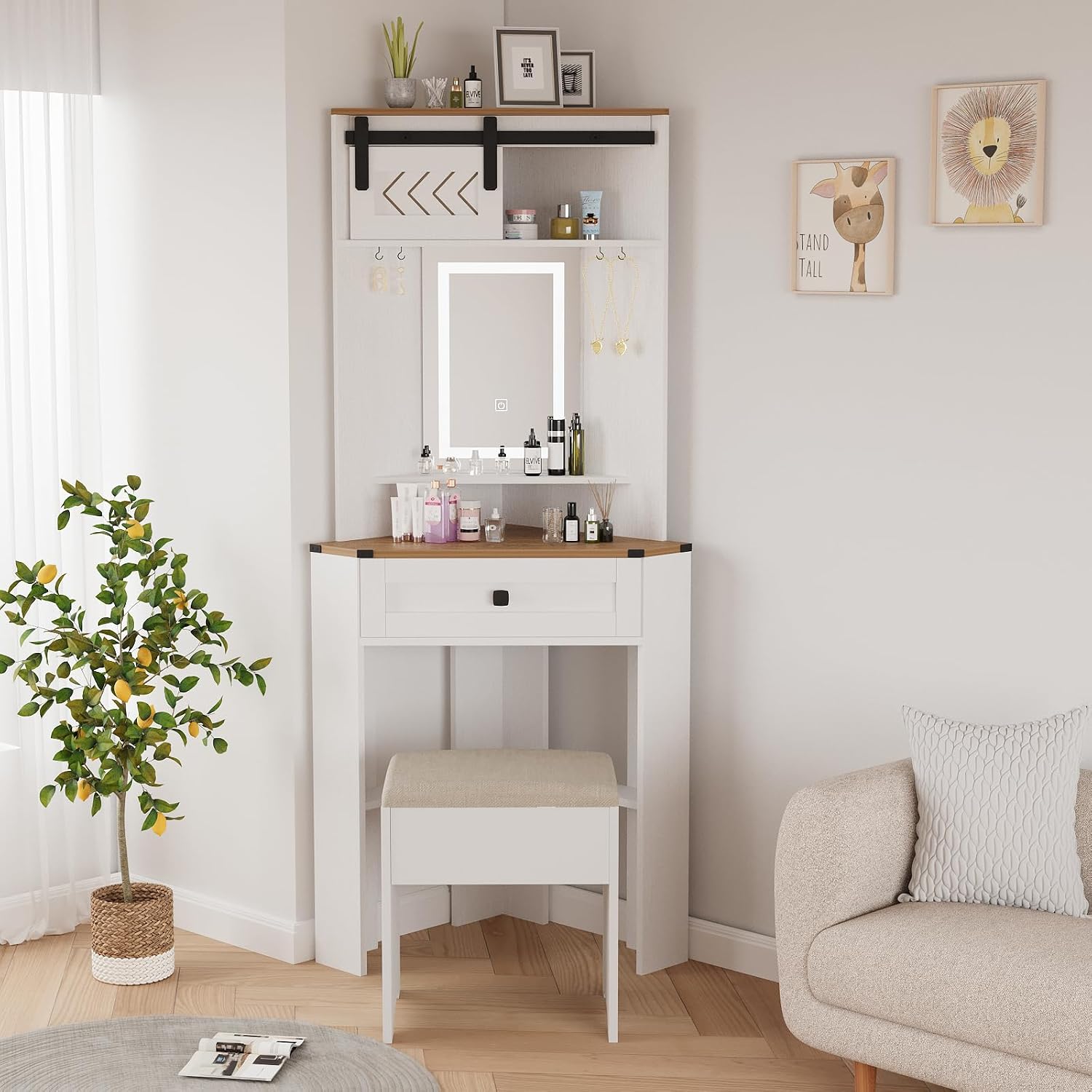 Desk Drawer Small - Conjunto de Mesa de Maquiagem de
