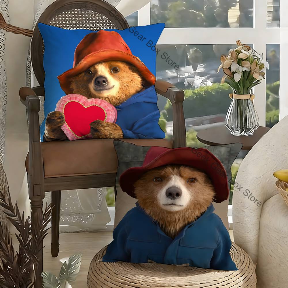 Home Office Of London - Capa de Almofada Estampada Urso Paddington