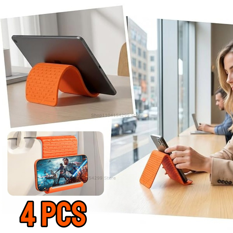 Home Office Laptop - Suporte de Telefone de Silicone Flexível