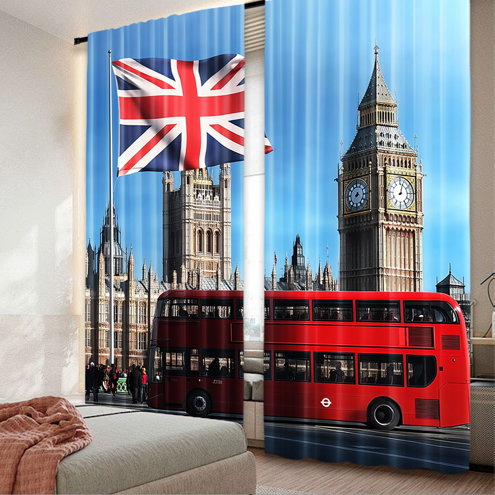 Home Office Of London - 2 pçs big ben londres rua