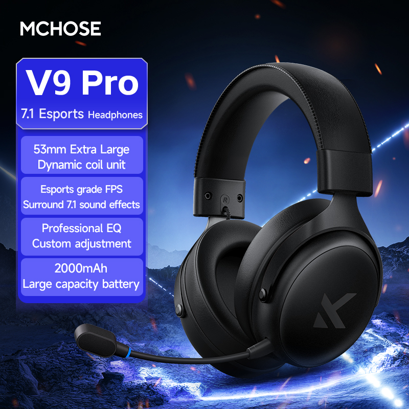 Home Office Headset - MCHOSE V9 Pro fone de ouvido