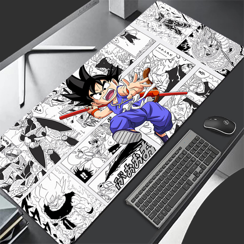 Home Office Keyboard - Mousepad computador novo goku mouse pads