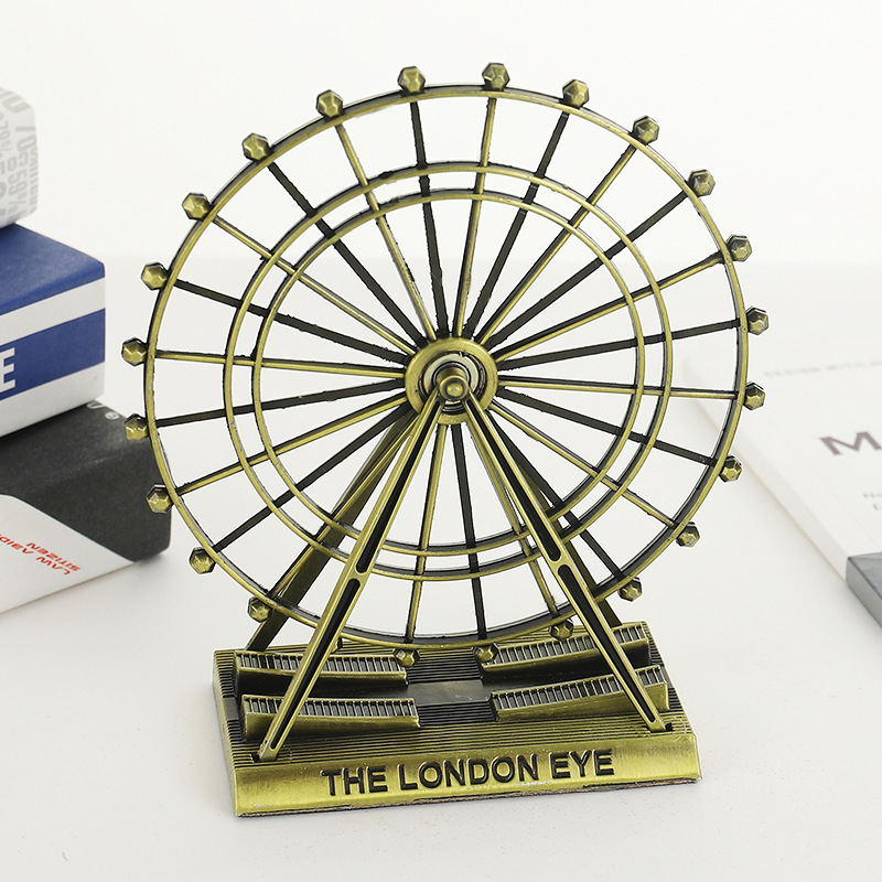 Home Office Of London - Retro Zinco Liga Ferris Roda Modelo