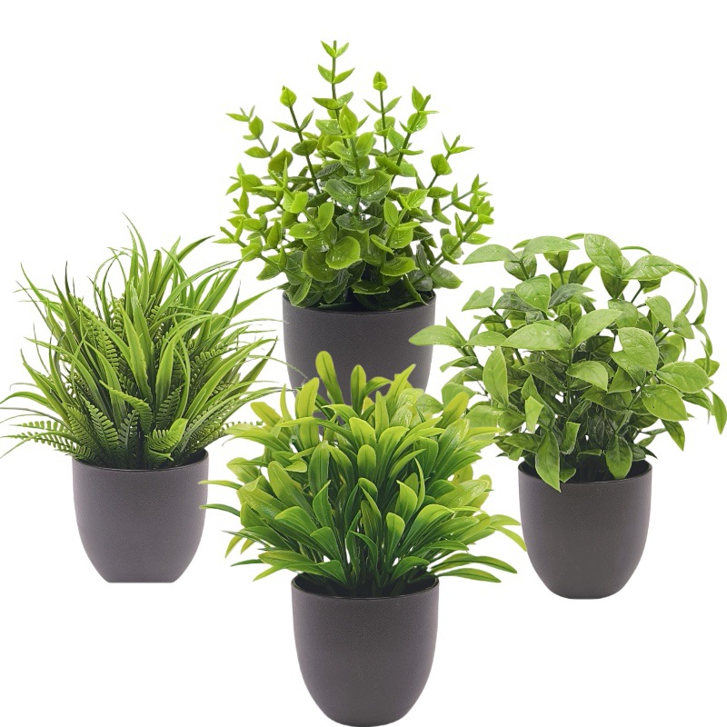 Home Office Simulator - Bonsai de Planta Verde Simulada, Decoração