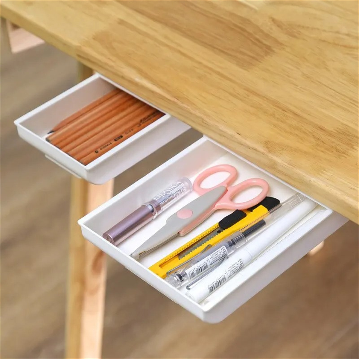 Caixa de Armazenamento Adesiva - Desk Drawer Small avaliação e preço
