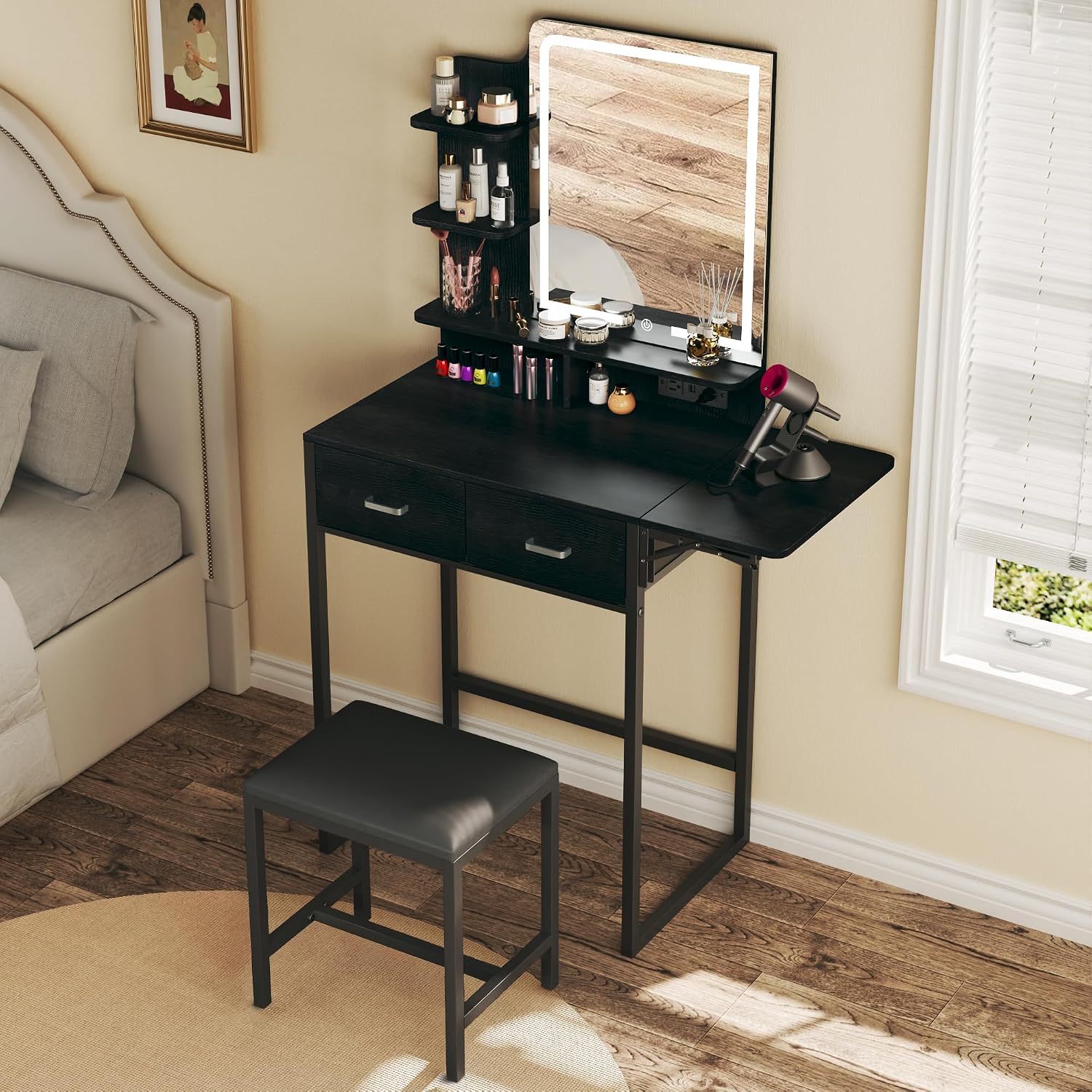 Mesa de Maquiagem com Espelho  - Desk Drawer Small avaliação e preço