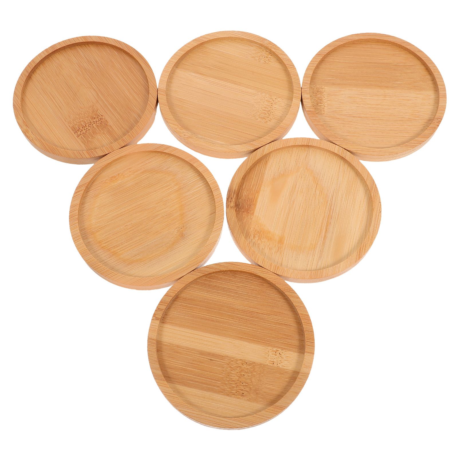 6 pçs mosaico coaster almofada - Desktop Organizer Bamboo avaliação e preço