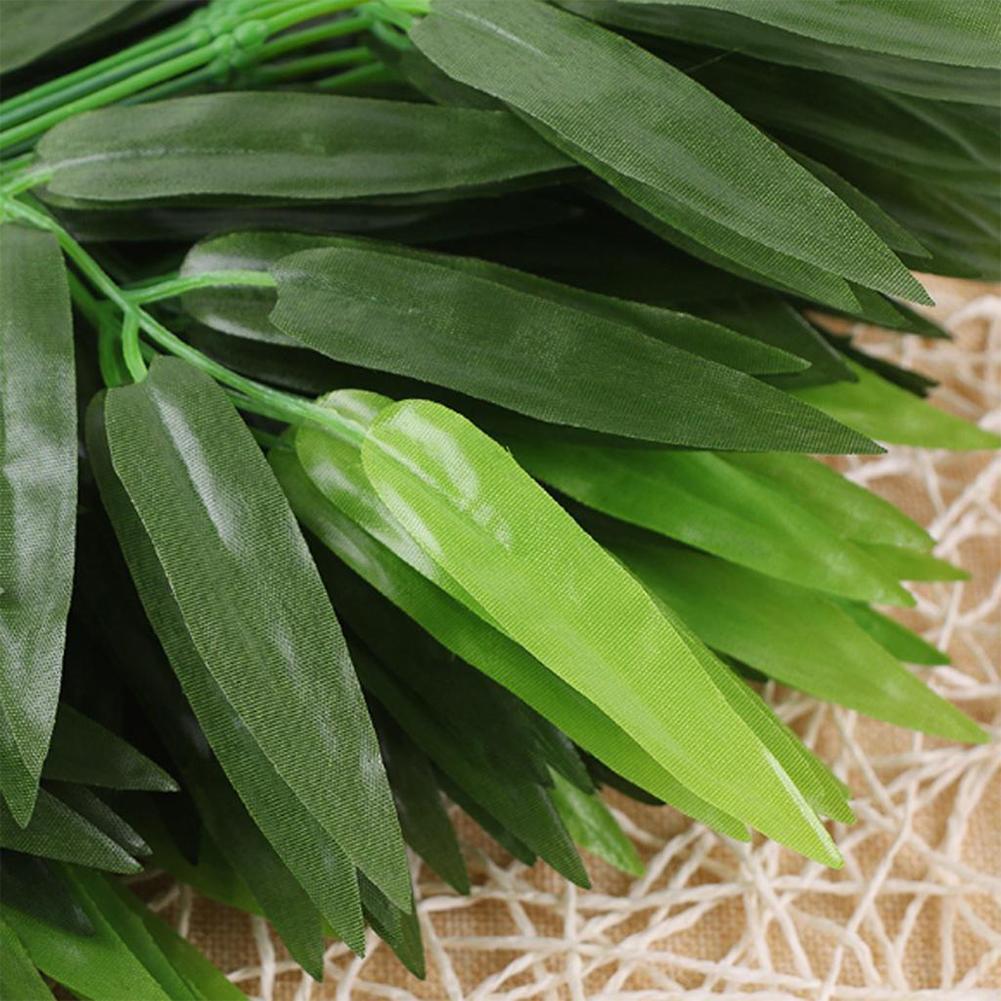 10 pçs folhas de bambu verde a - Home Office Simulator avaliação e preço