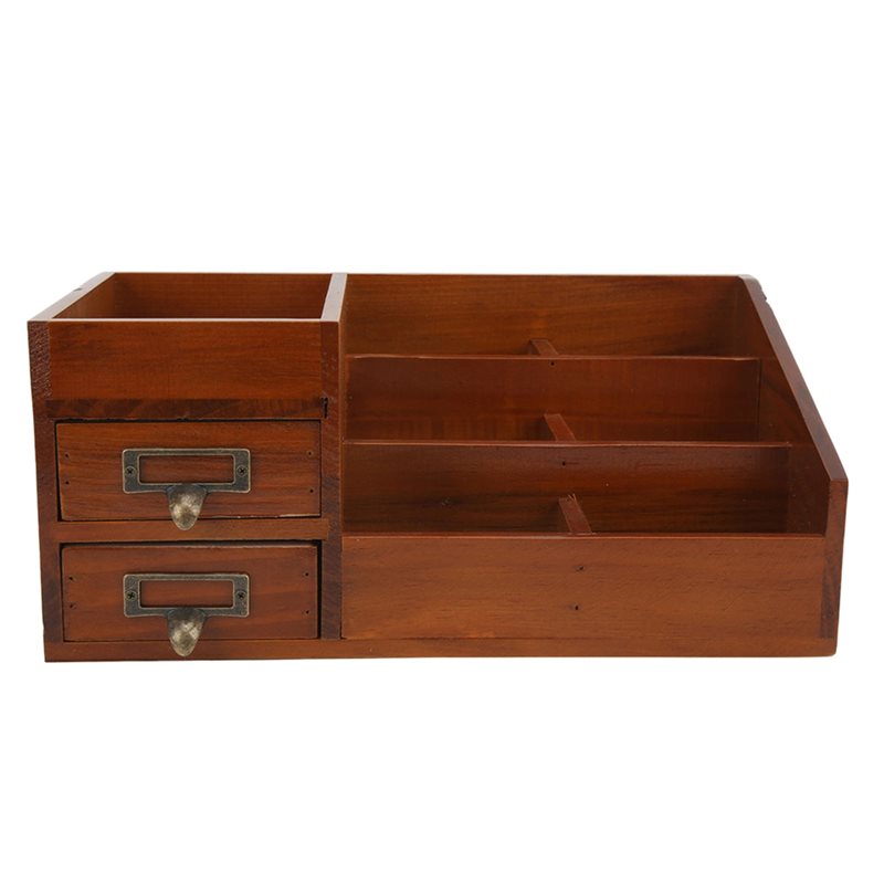 Chch armário de armazenamento  - Desktop Organizer Bamboo avaliação e preço
