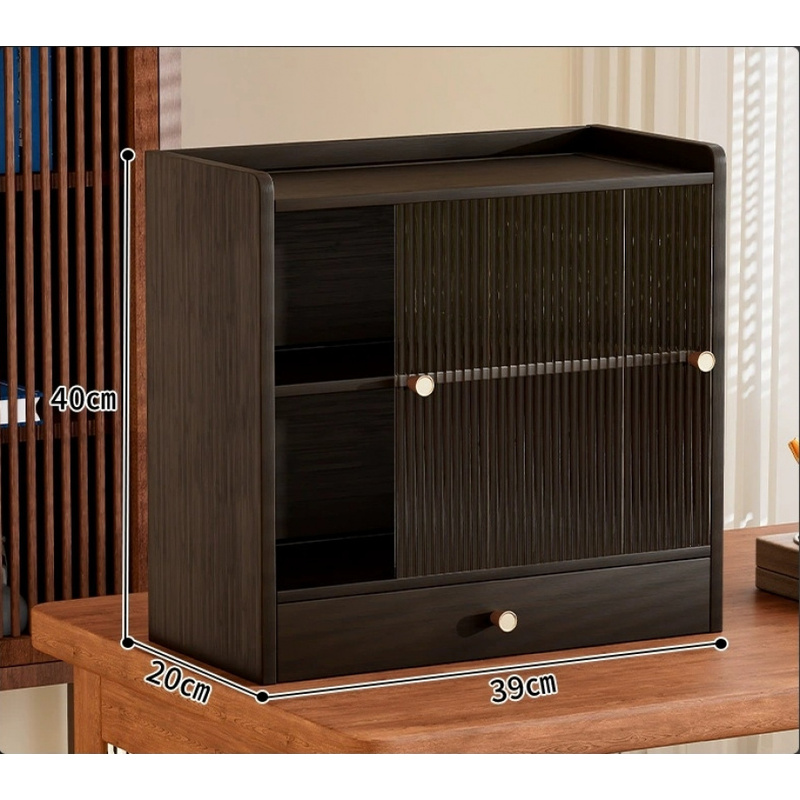 Armário de Armazenamento para  - Desktop Organizer Bamboo avaliação e preço