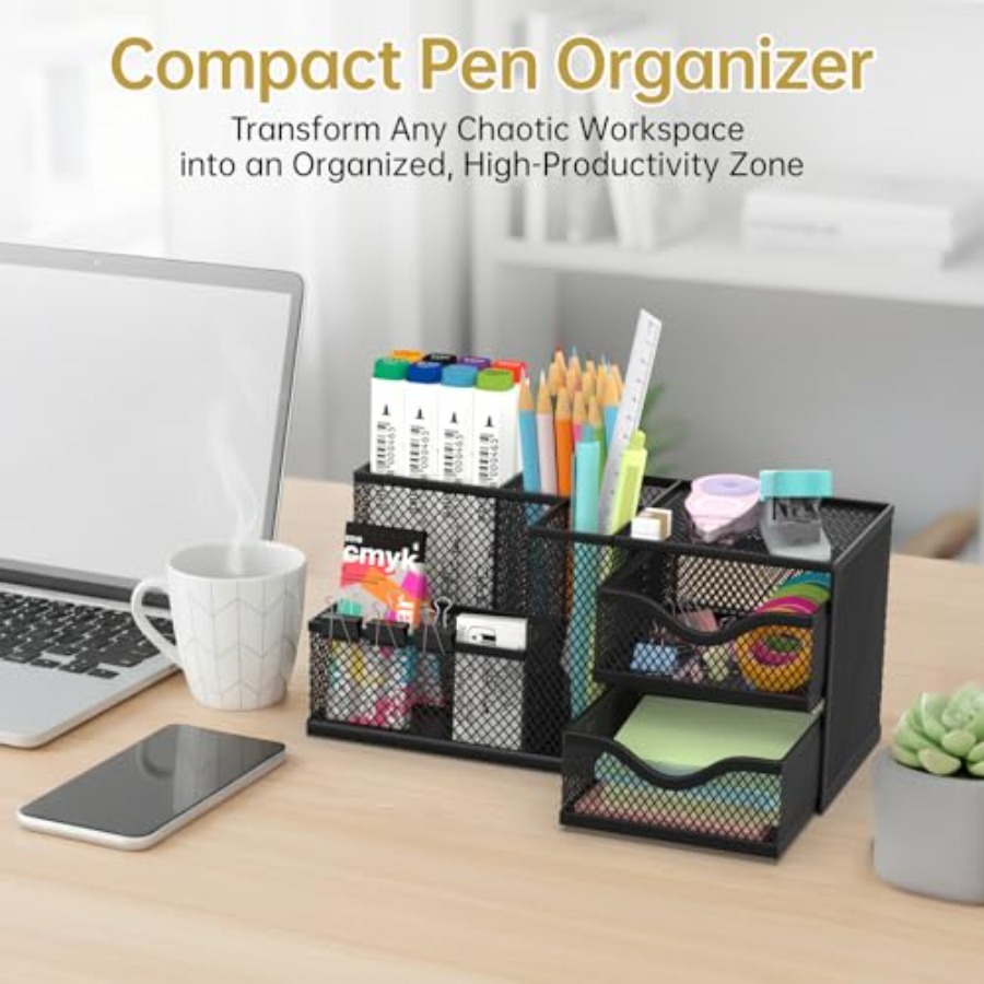 Organizador de Mesa em Malha,  - Desk Drawer Small avaliação e preço