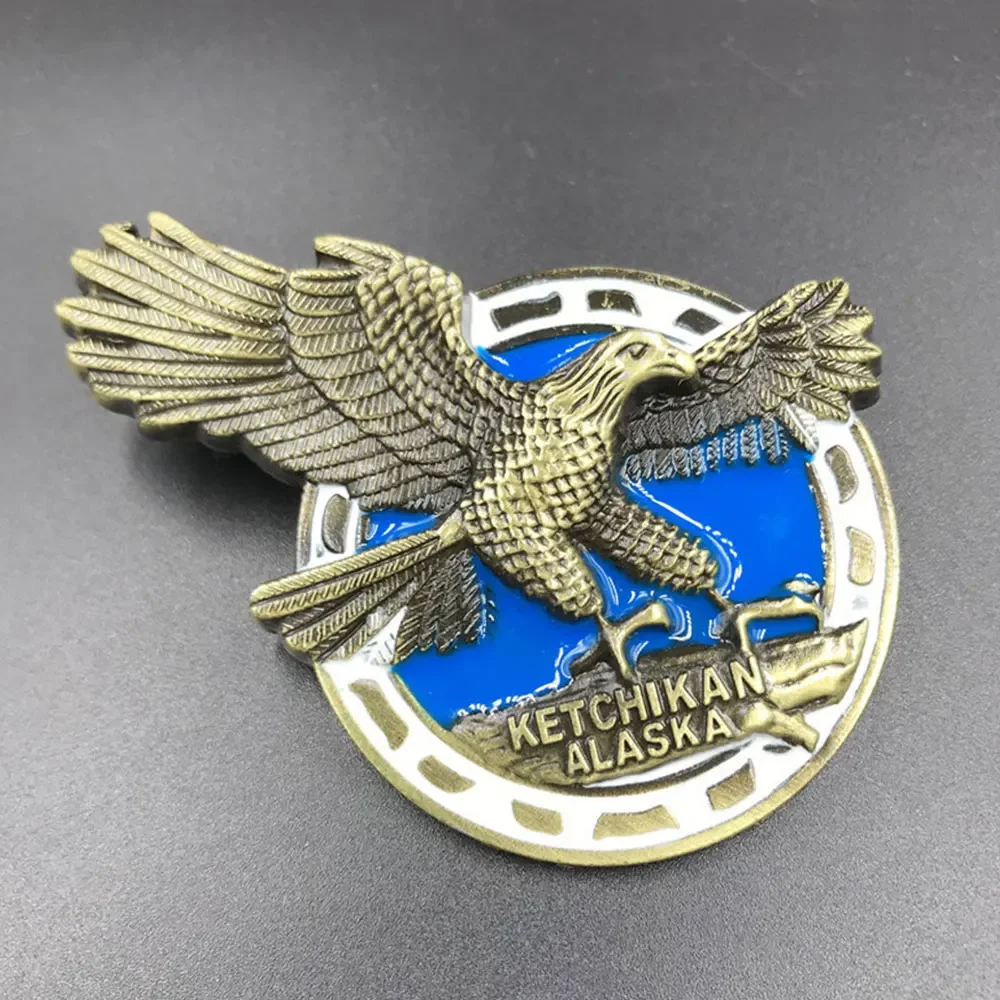Ímã de geladeira de metal, eua - Home Office Of London avaliação e preço