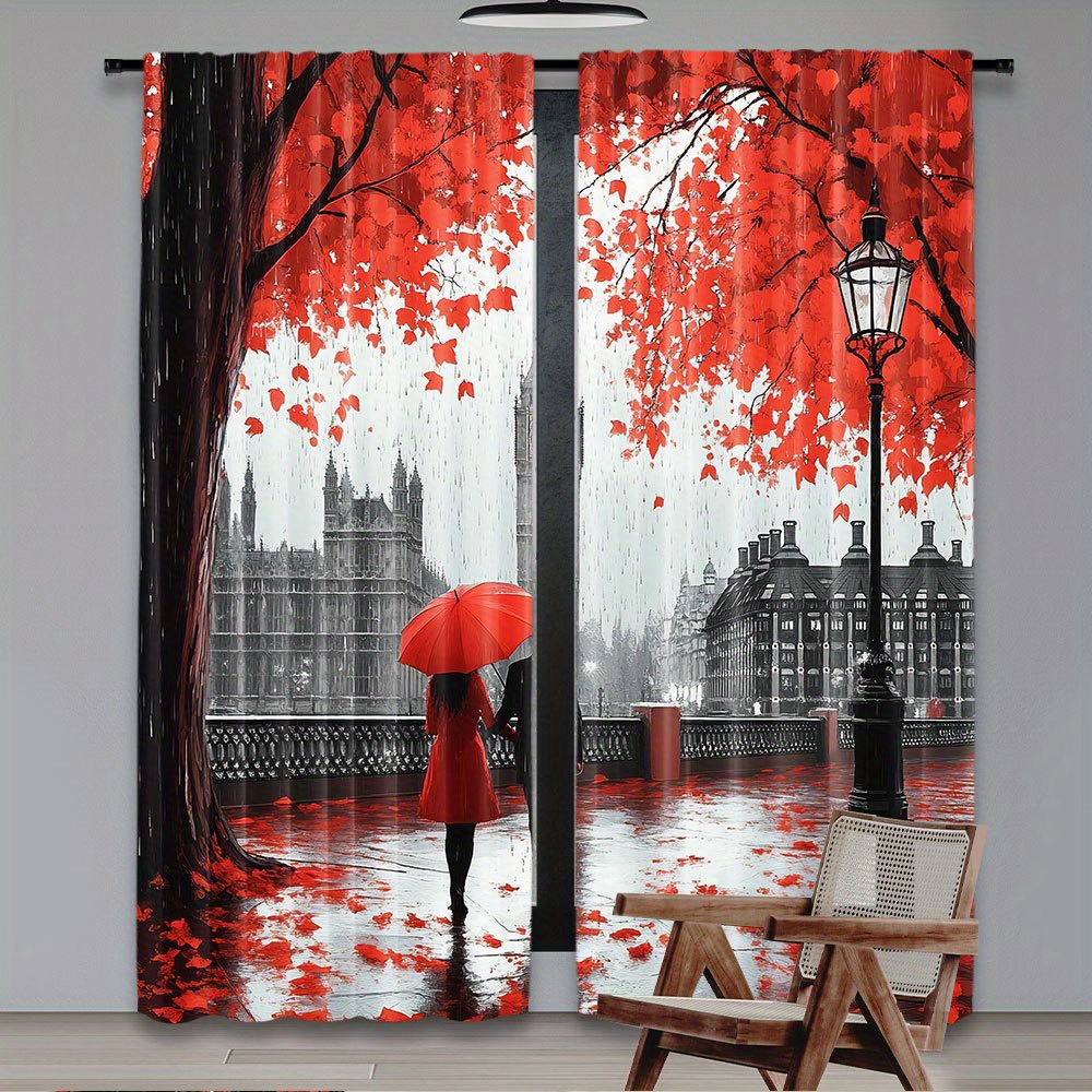 Cortinas Românticas de Folhas  - Home Office Of London avaliação e preço