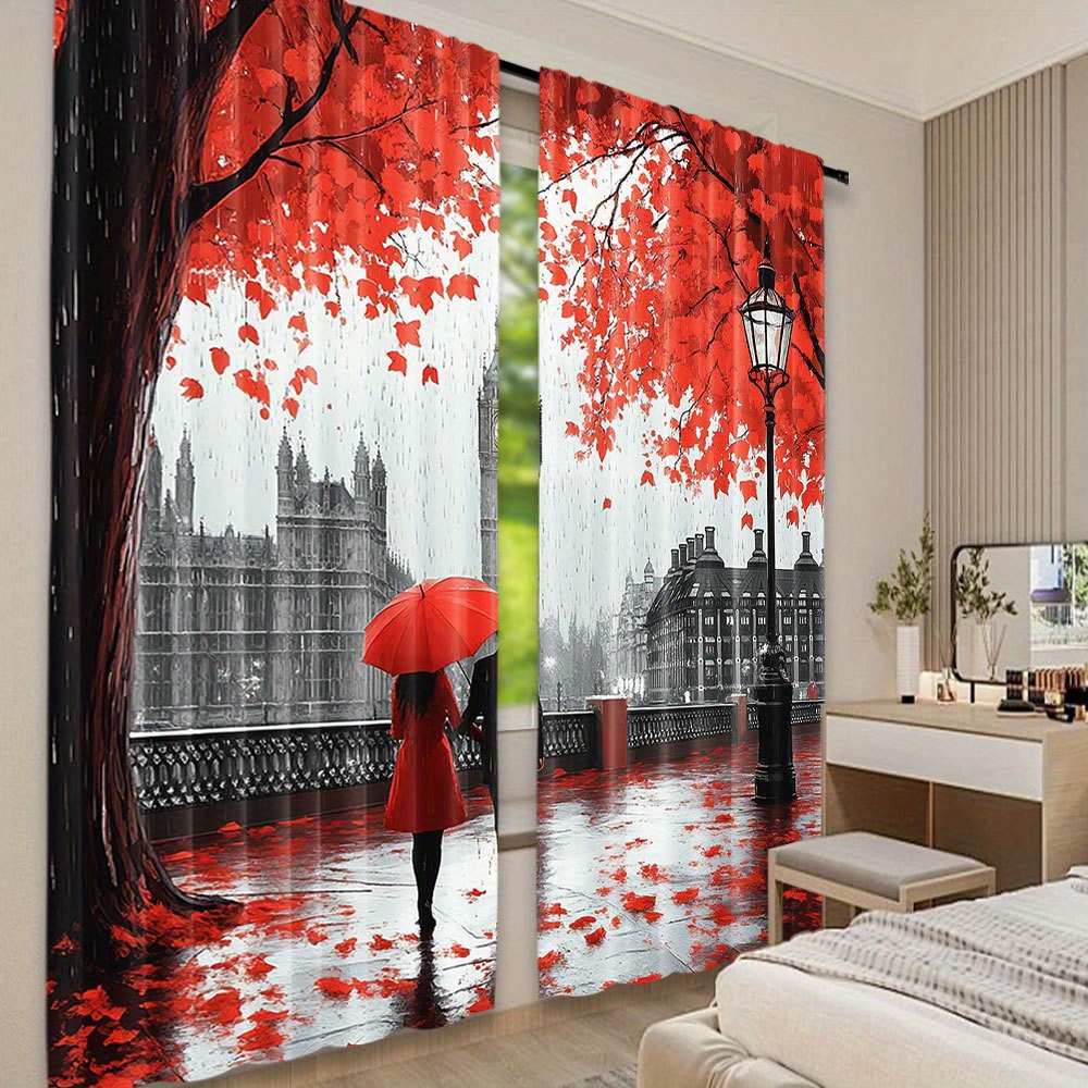 Cortinas Românticas de Folhas  - Home Office Of London avaliação e preço