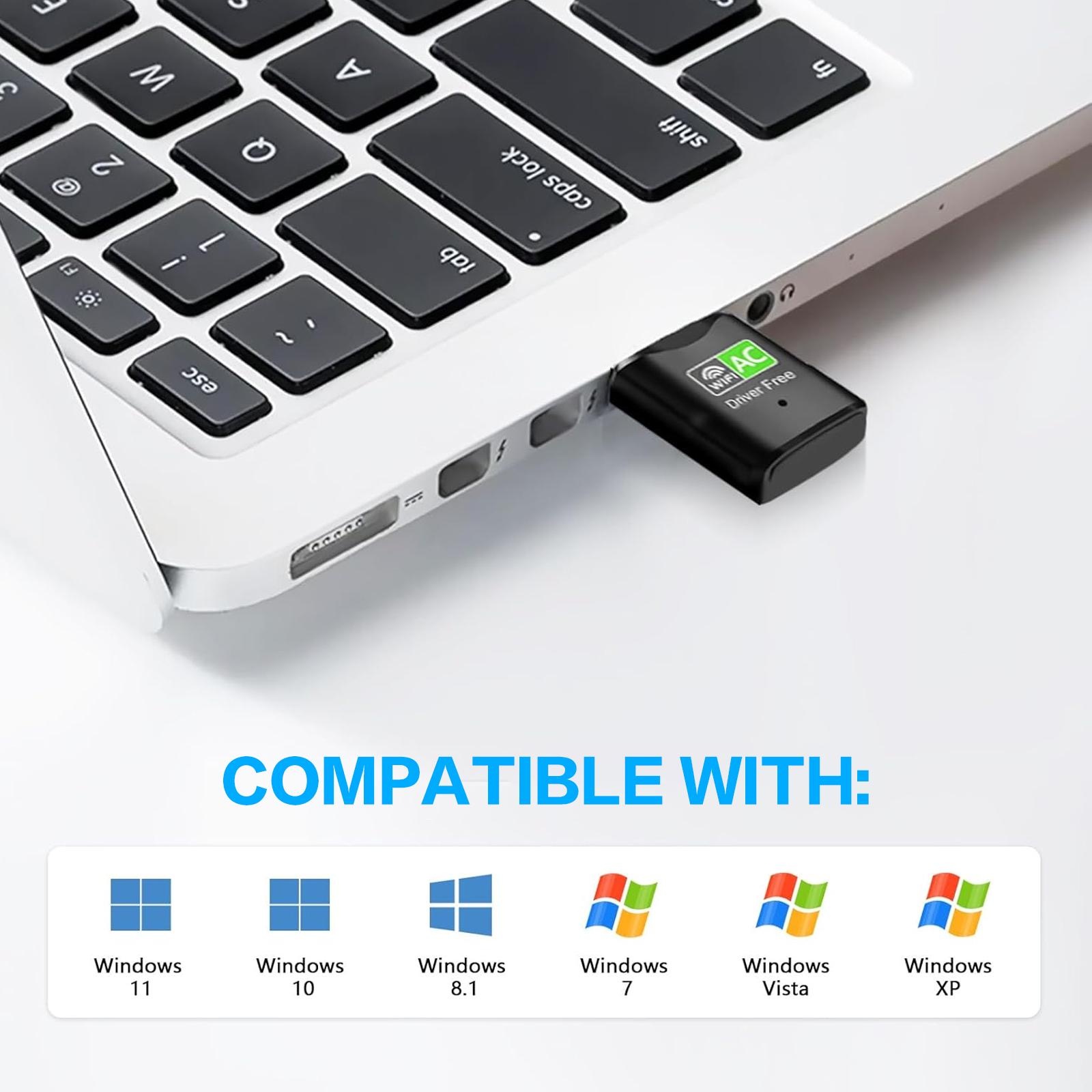 Adaptador wi-fi usb ac600, min - Home Office Laptop avaliação e preço
