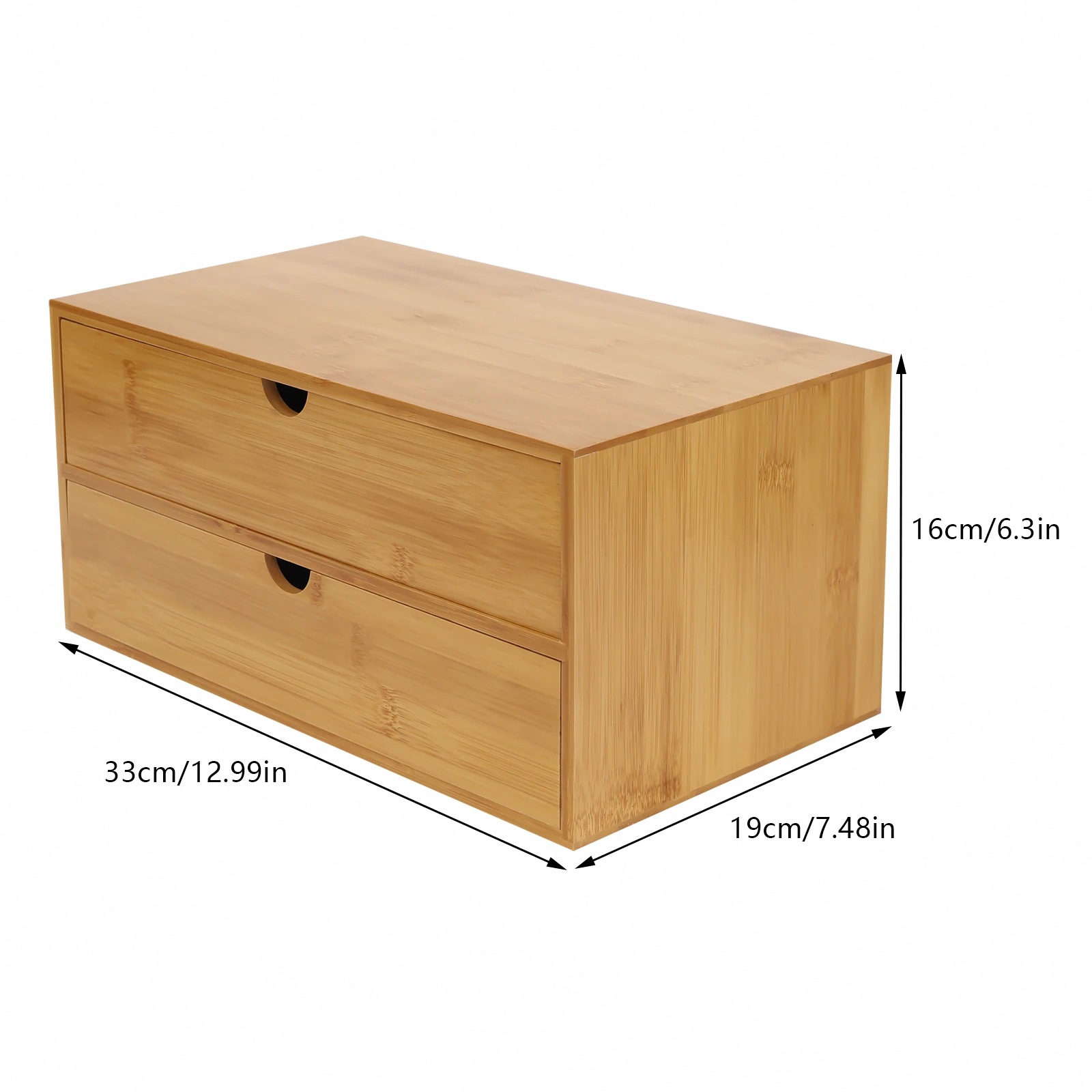 Organizador de Mesa, Caixa de  - Desktop Organizer Bamboo avaliação e preço
