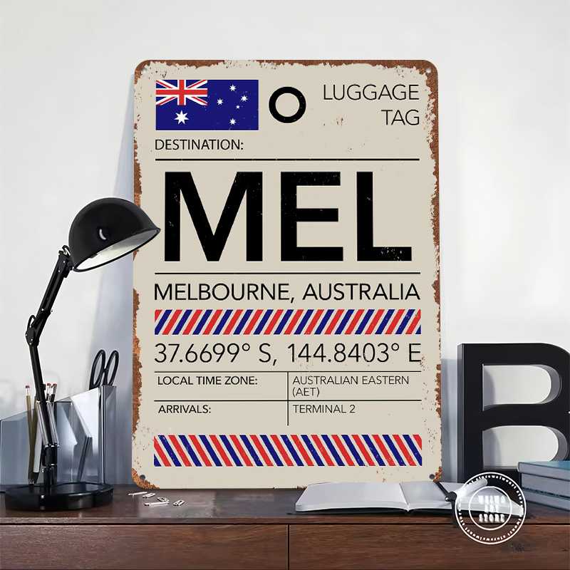 Pôster Impresso do Aeroporto d - Home Office Australia avaliação e preço